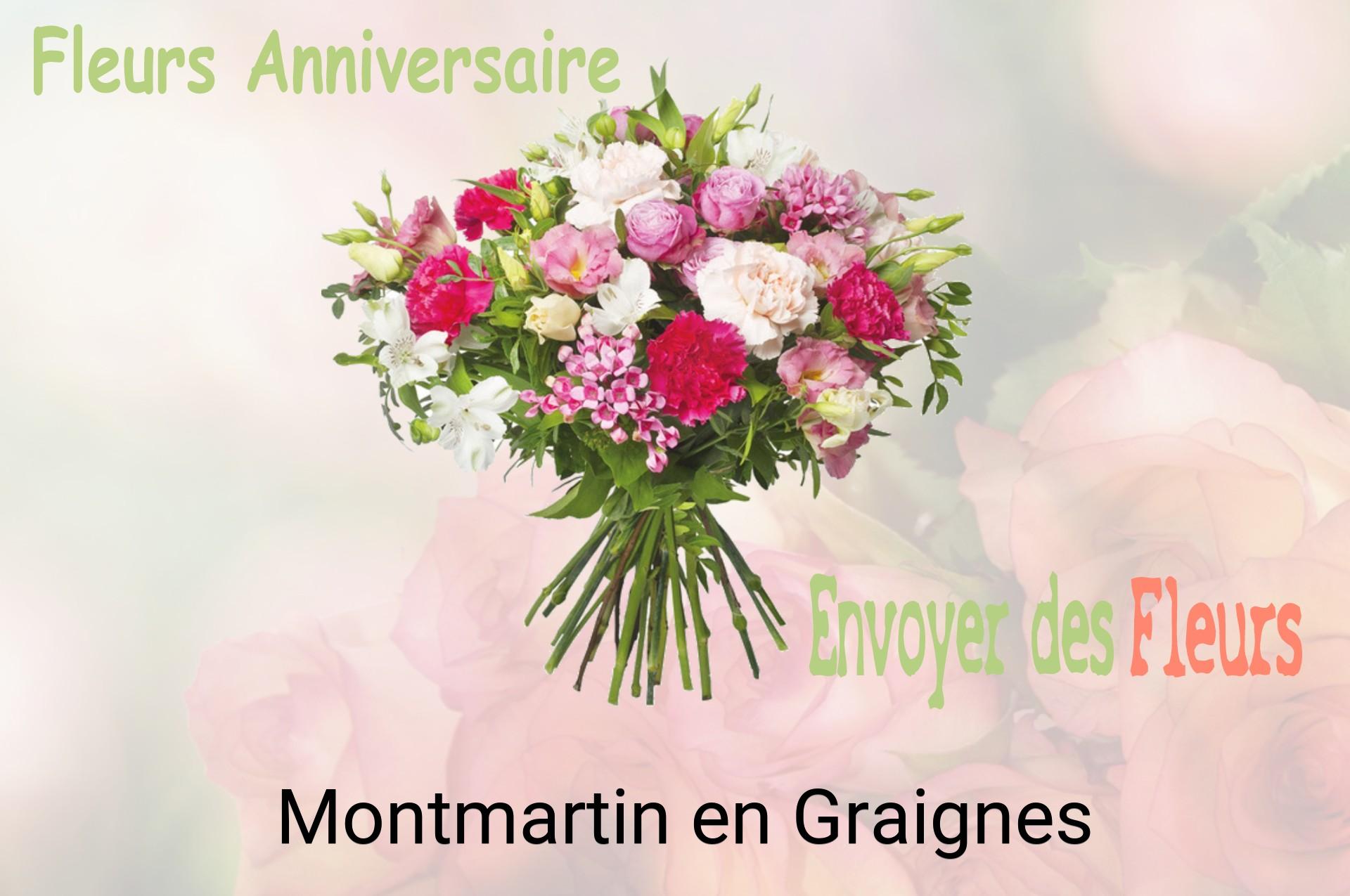 Bouquet de fleurs d’anniversaire livré à Montmartin-en-Graignes